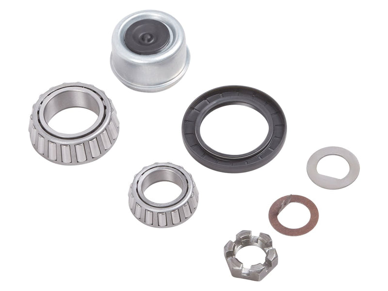 3000kg Non Braked Hub Set - Each components including bearings and seals for trailer axles.