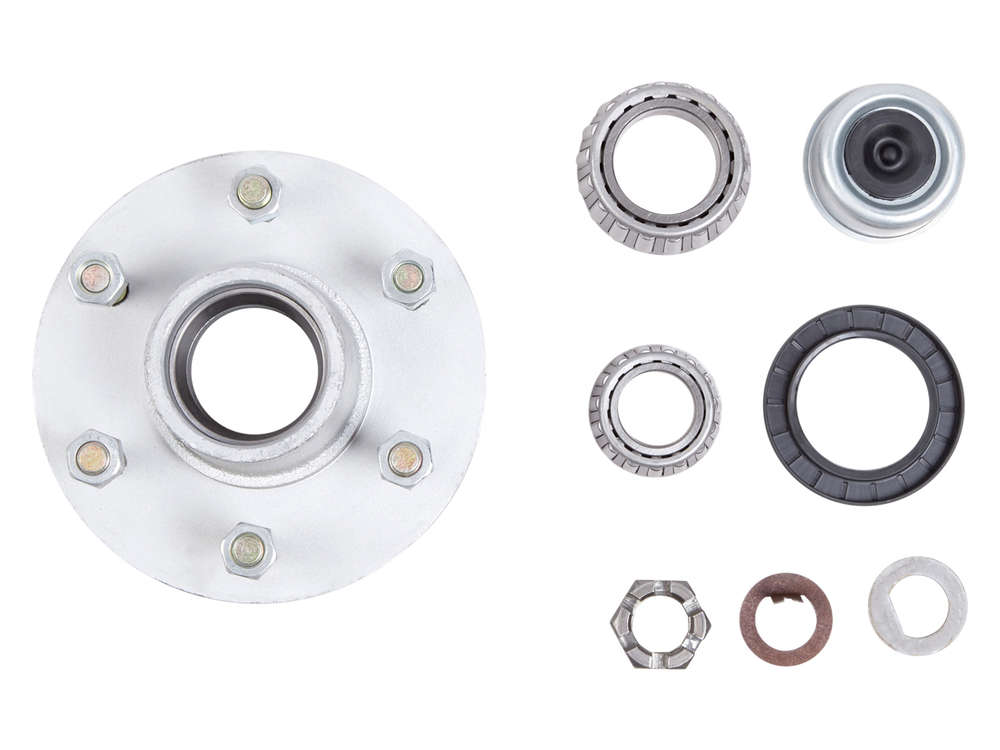 3000kg Non Braked Hub Set - Each - Action Outdoors Kiwi