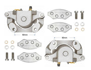 Hydraulic Calipers Set - Stainless Steel showing components including calipers, brake pads, and fittings.