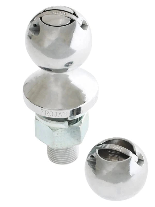 Trojan Car & Truck Tow Balls Tow Ball Duo Ball 3500kg 50mm and 1-7/8   T543010