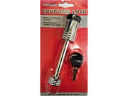 Security locking pin for TC30 TC40 couplings in packaging with key for trailer protection from theft.