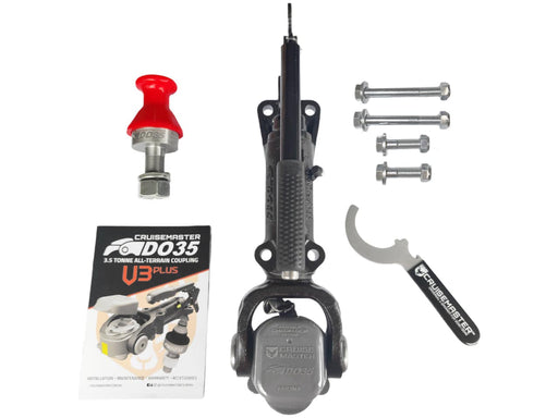 Do35 V3plus With Handbrake 1" Tow Pin including parts and accessories
