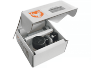 Security Lock for Cruisemaster Couplings DO35 & DO45 V1 inside packaging with dummy pin and keys.