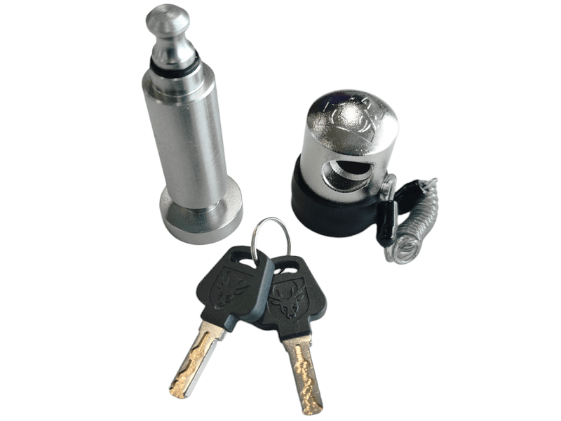 Security Lock for Cruisemaster Couplings DO35 & DO45 V1 components including dummy pin and keys.