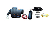 Fulton Xlt 10k Lbs Electric Winch with wireless remote and accessories for easy boat loading and unloading.