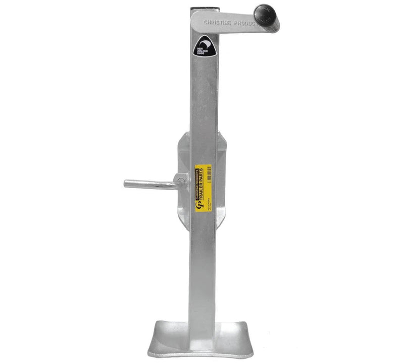 Cp J/stand S/wnd 2000kg Bolt On - Zinc plated swivel mount with 450mm extension and flat foot design.