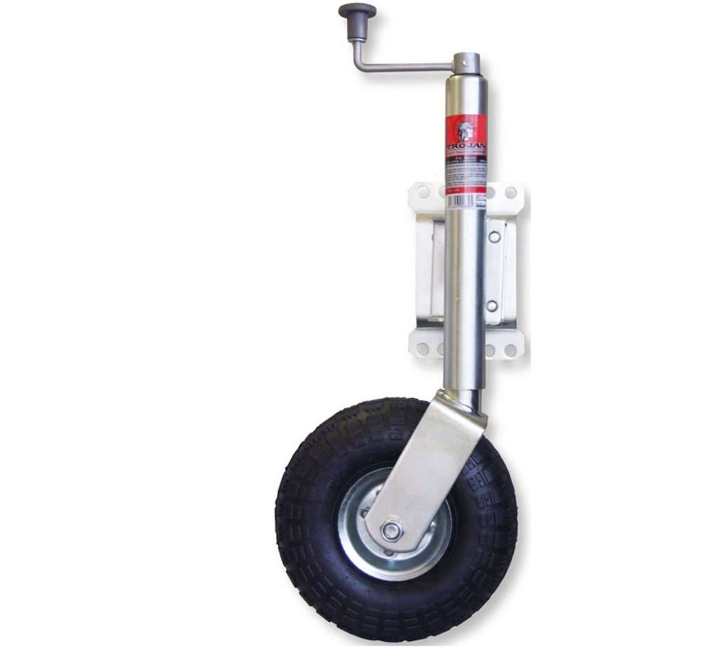 Jockey Wheel - Pneumatic Tyre 120kg Capacity - Action Outdoors Kiwi