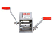 Manual Trailer Winches 15 to 1 Wide Body close-up view of Trojan's wide body manual trailer winch.