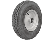 8” Wheel and Tyre assembled Centre: 25mm bearing s 480 x 8” pneumatic tyre, intergral hub , Painted Finish