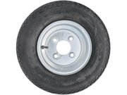 8” Wheel and Tyre assembled Centre: 4 x 4”, Tyre: 480 x 8” pneumatic tyre , Galvanised Rim