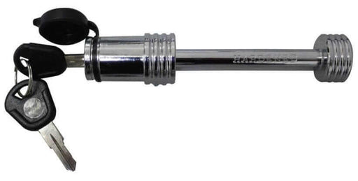 Trailer Coupling Locks Suit TC2500 - Hardened steel locking pin with keys for secure trailer coupling.