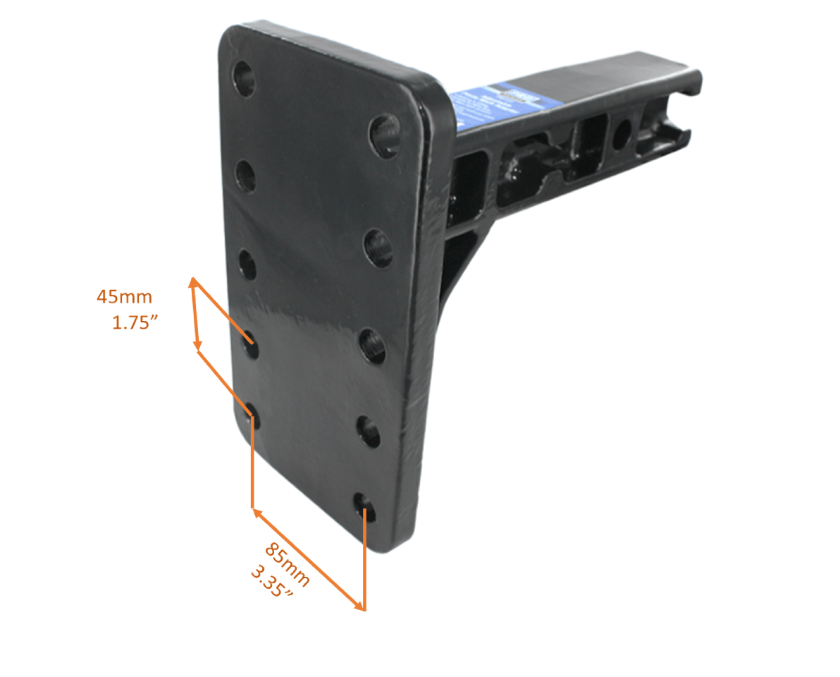 Trojan Tow Ball Mounts Hr Pintle Hook Adaptor