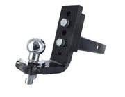 Interlock Tbm  ADJ + Ball  2000KG tow hitch with chrome ball and adjustable holes for leveling