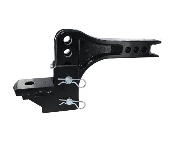 Pro Towball Mount Adjustable Heavy Duty with adjustable drop and rise features, rated to 3500KG, heavy-duty design.