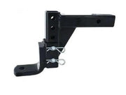 Pro Towball Mount Adjustable Standard QR with adjustable drop and rise for towing capacity.