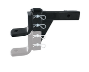 Pro Towball Mount Adjustable Standard QR showing adjustable features and design, suitable for towing applications.