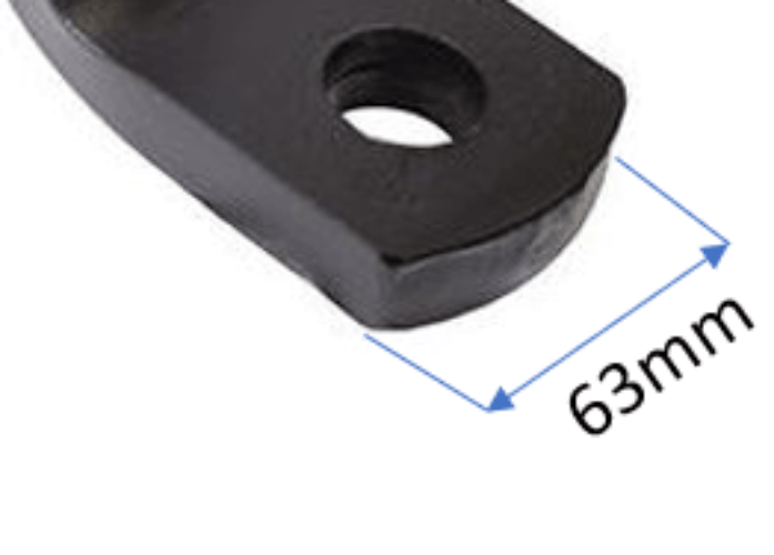 Trojan Tow Ball Mounts Tbm Hitch cush  2" 2" Drop 10k lbsGVW