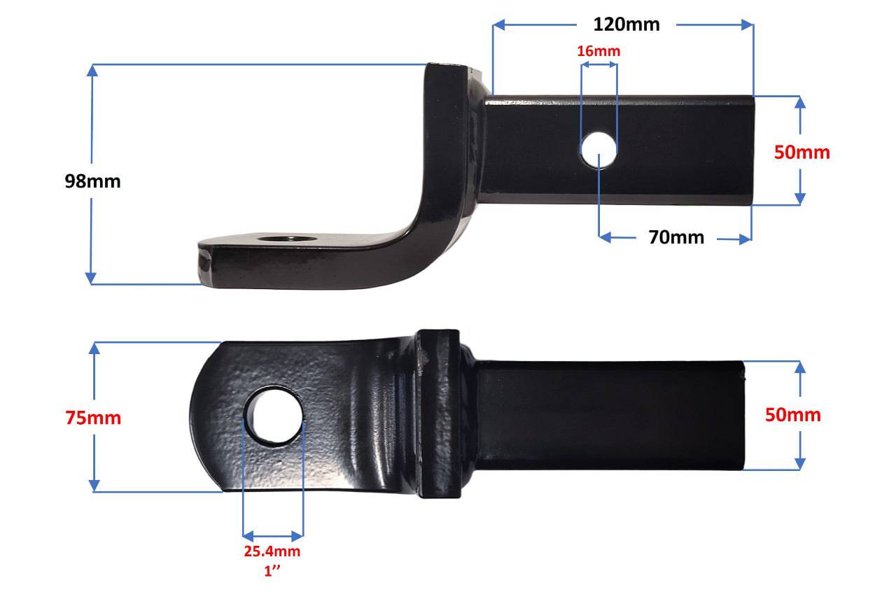 Trojan Tow Ball Mounts Tow Ball Mount HR TBM 65111