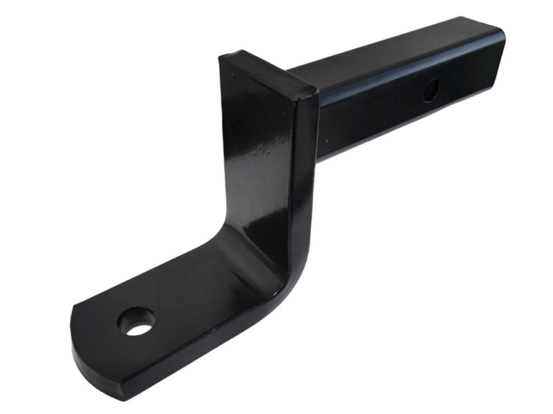 Towball Mount 160MM Drop 2500KG- In store image of durable black towball mount attachment