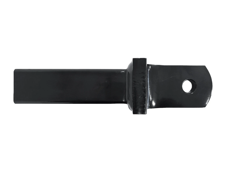 Trailer ball mount 21181 solid shank with a black finish for high towing capacity.