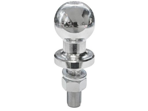 50mm Chrome Towball - Capacity 2000kg - Shank Diameter 3/4”, Length 60mm, complies with NZ Standard.