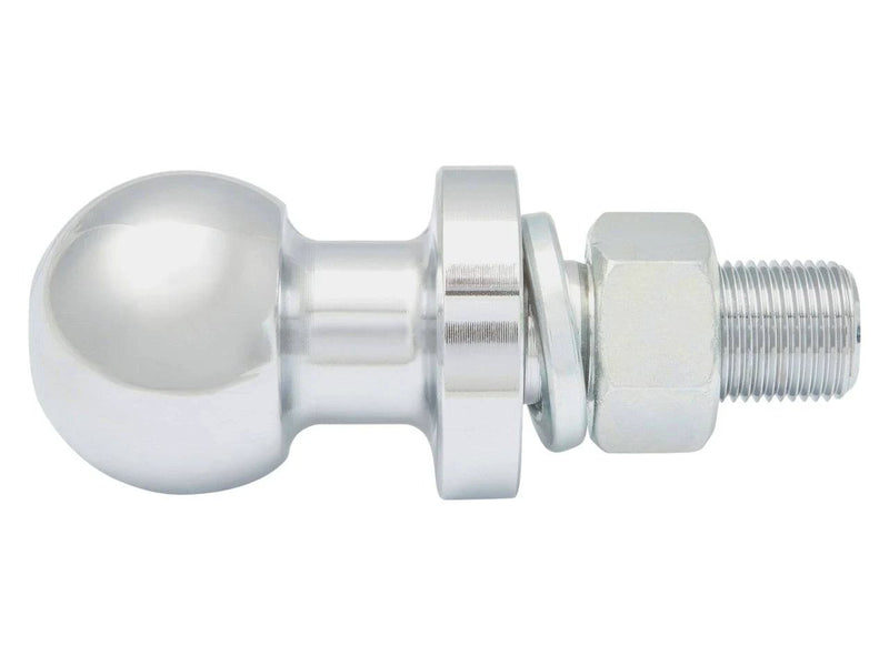 50mm Chrome Towball - Capacity 3500kg T541026, featuring a shiny chrome finish and robust design.