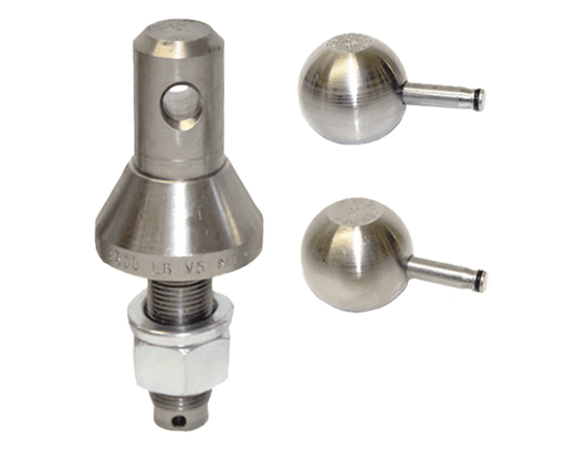 Convert-a-ball  3/4" ball Carbon Steel 02N6S with adjustable hitch and two interchangeable balls.