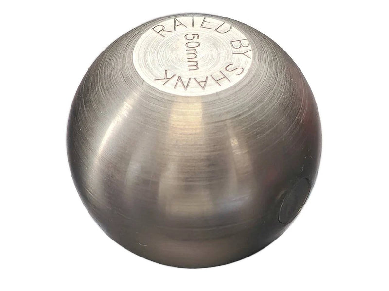 Convert-a-ball 50mm ball Stainless Steel - 02T7, a durable stainless steel trailer ball for versatile towing setups.