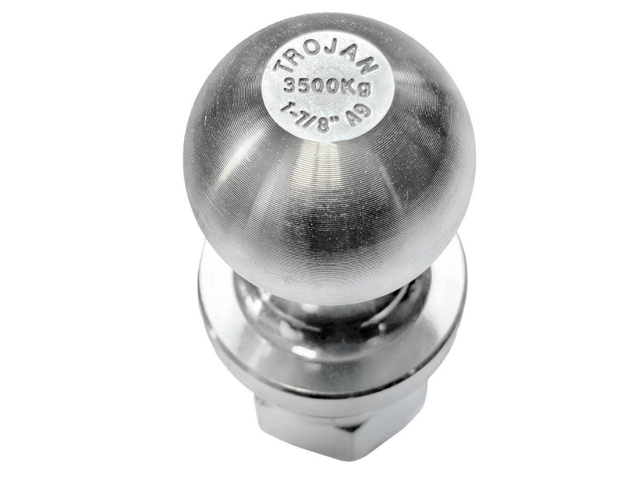 1 7/8” Zinc Towball - Capacity 3500kg - Action Outdoors Kiwi