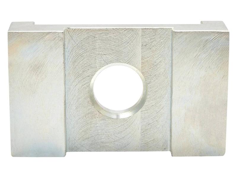 Hi Rise T/Ball Kit 7/8" 3.5T Blister Pac mounting plate with circular hole for towball installation.