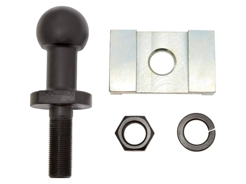 Hi Rise T/Ball Kit 7/8" 3.5T Blister Pac components including towball, mounting plate, nut, and washer.