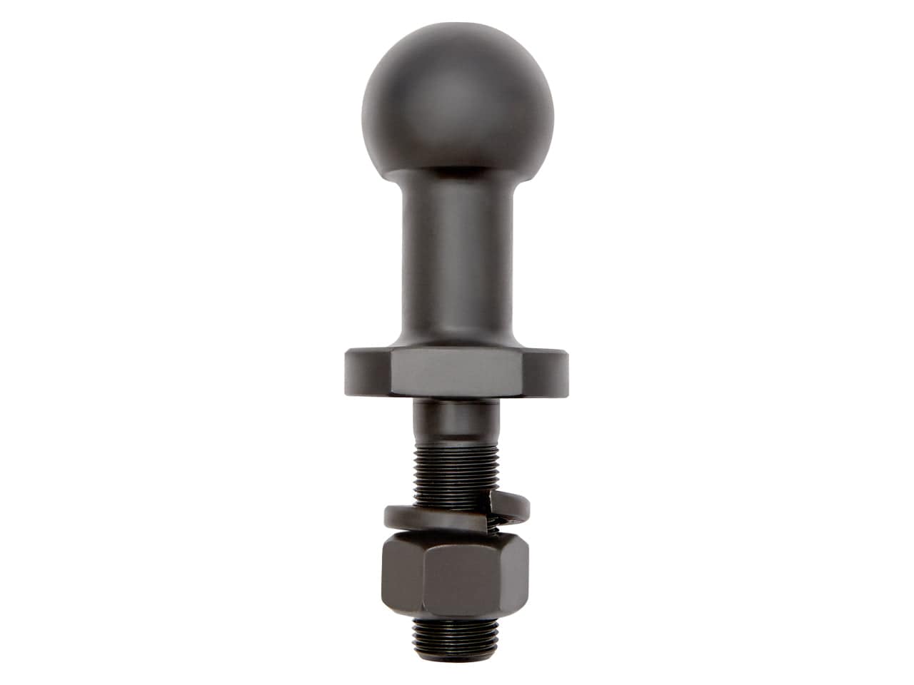 Trojan Tow Balls Kit T/BALL 50MM X 1” BLK 3500KG Tall kit