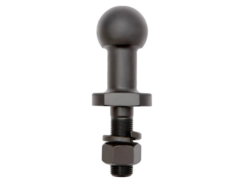 T/BALL 50MM X 1” BLK 3500KG Tall kit showing the 50mm towball and mounting components.