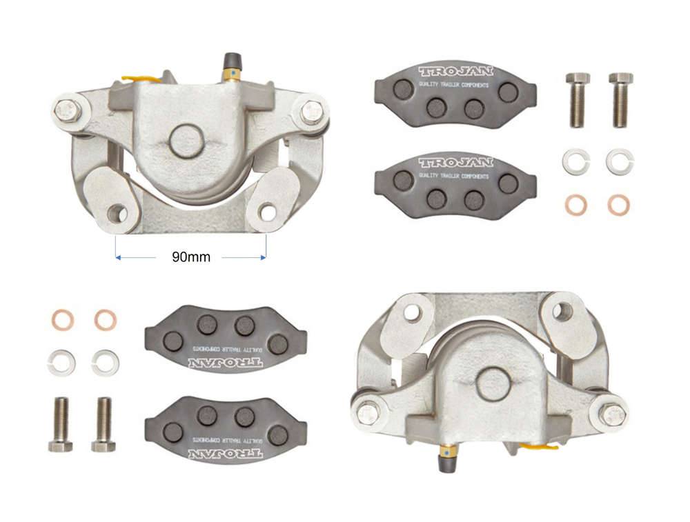 Caliper Set Hydraulic - Cast Iron - Action Outdoors Kiwi