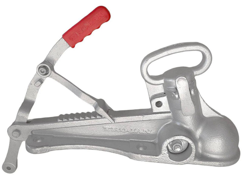 Coupling 6000KG 70MM geomet heavy-duty trailer coupling for towing applications.