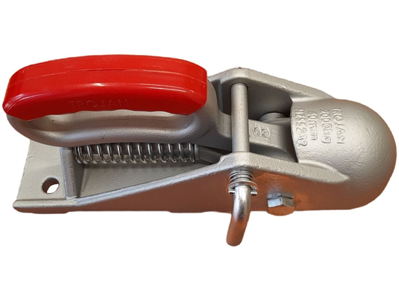 Trojan Trailer Couplings - Non Braked Lever Coupling - 2000kg Capacity ( 50mm balls )