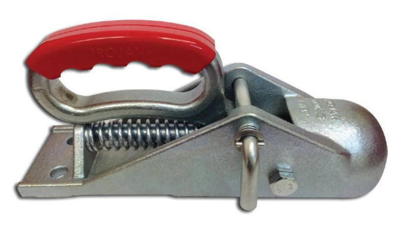 Lever Coupling TC30 1-7/8" ONLY 2000kg - Durable steel trailer coupling with ergonomic handle.