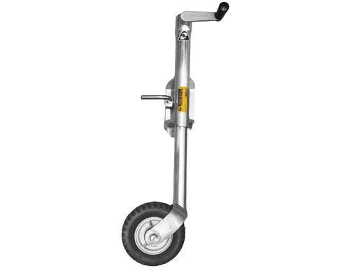 Cp Jw S/wnd 250kg Alloy Rim Bolt On wheel assembly with handle and rubber tire for easy maneuvering.