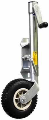 Side Wind-up Jockey Wheel 250kg - Action Outdoors Kiwi