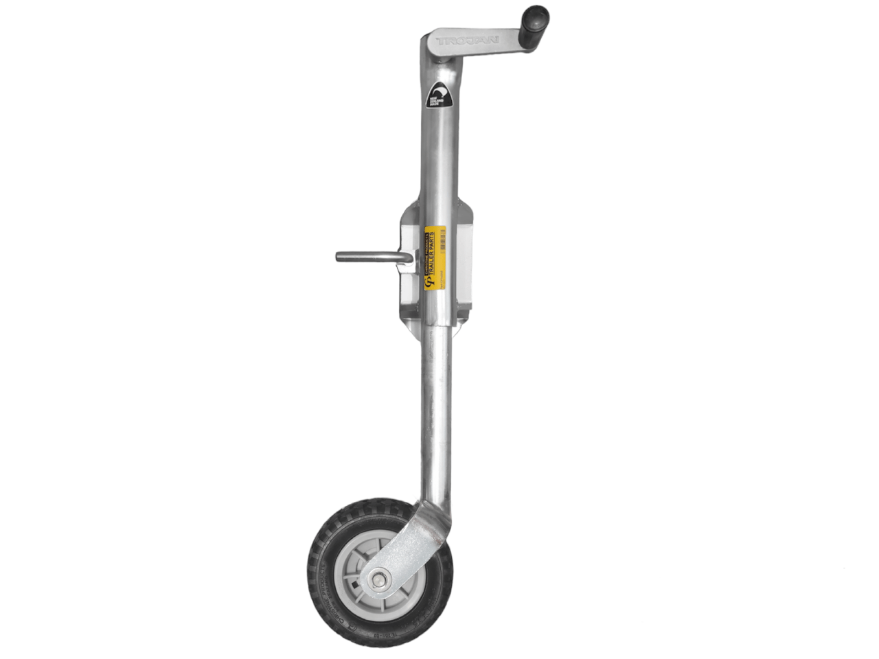 Side Wind-up Jockey Wheel 250kg - Action Outdoors Kiwi