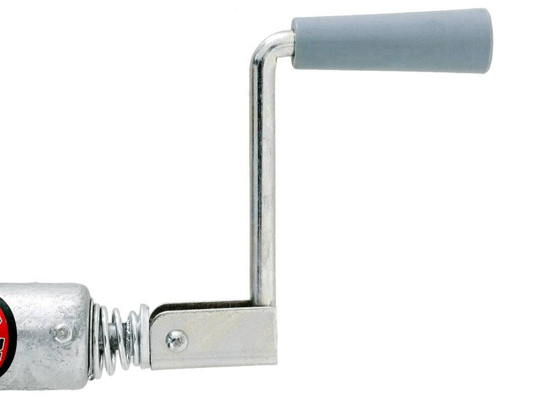 Jockey Wheel - Solid Tyre T303108 multi-fit swivel bracket with plastic handle for easy maneuverability.