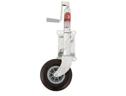 Jockey Wheel - Solid Tyre T303108 with solid rubber tyre and multi-fit swivel bracket for improved mobility.