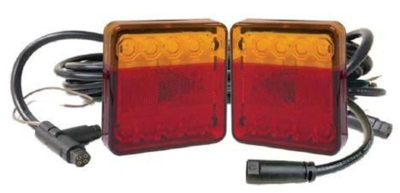 Trojan trailer lights LED Kit 100X100 10-30V 7M Plug N Play