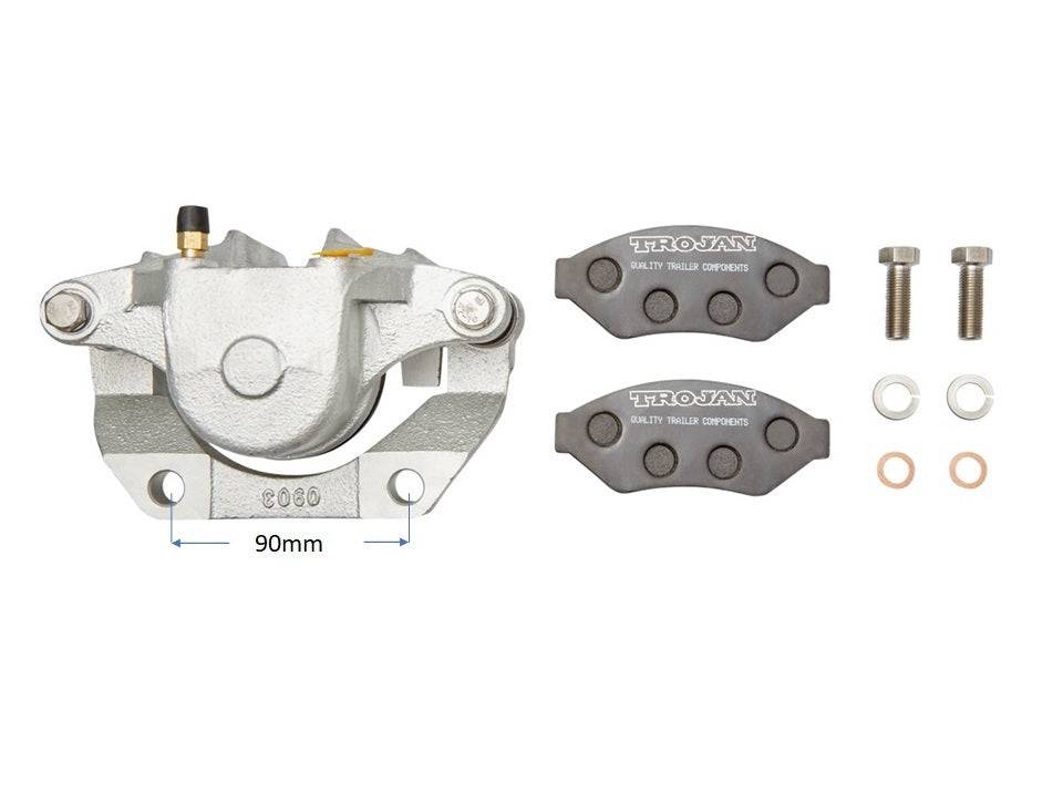 Trojan Trojan Disc Brake Calipers Cast Iron Hydraulic Caliper Australian Caliper (1x only) T993481