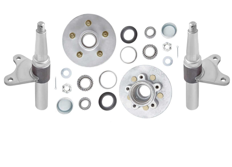 Trojan Trojan Disc Brake Calipers Hub and Stub Kits 2000kg 2PC 5x120x7/16