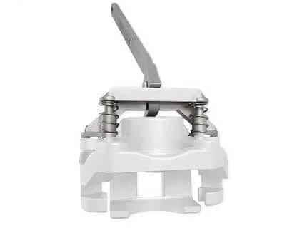 Mechanical Park Brake Bolt-On HYD LH Centre for hydraulic calipers with stainless steel components.