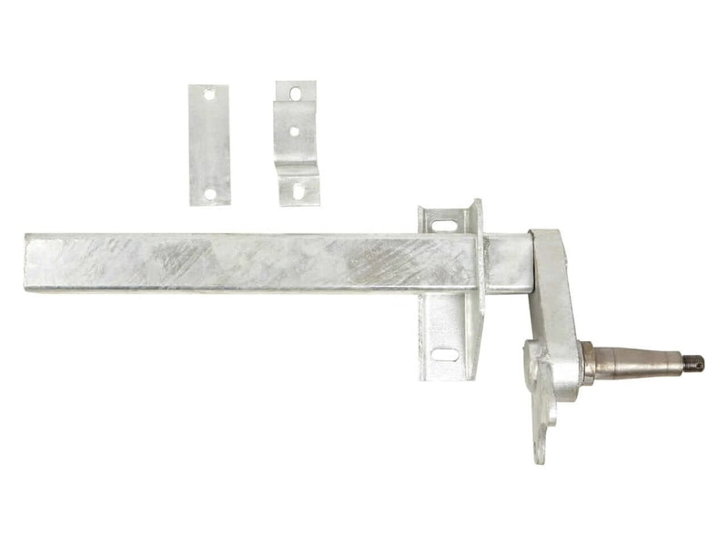 Duratorque Half Beam Axle Multi LH ( rated @2200kg per Pair) side view with mounting brackets