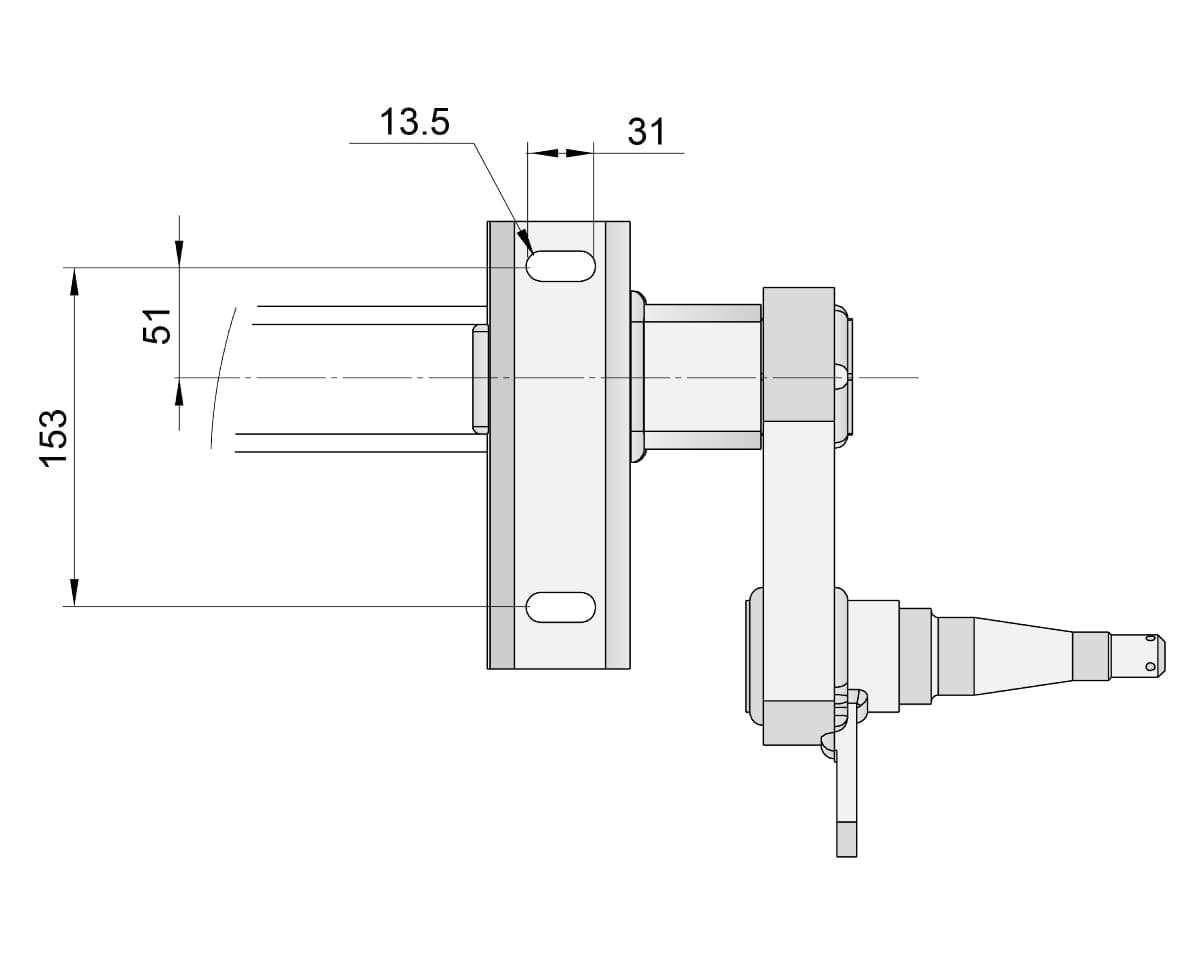 Trojan Trojan Duratorque Axles Half-beam Duratorque Right - 1750kg Per Pair - H/Duty Tophat