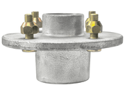 1500kg Early Model Hub - 4x4-1/2x7/16" showing the bearing and seal specifications with bolts.