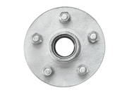 1500kg Early Model Hub - 5x4-1/2"x1/2" with bearing and seal specs showcased.